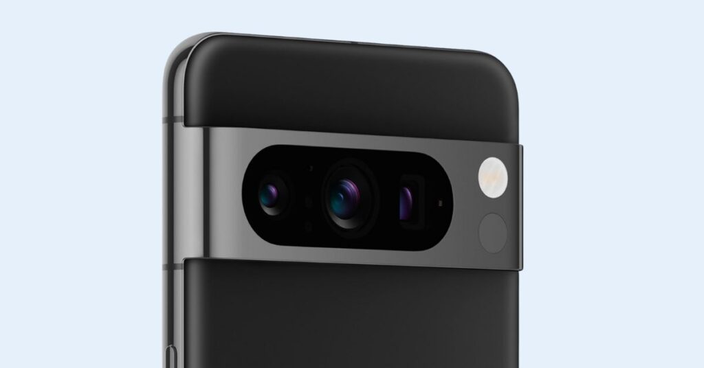 G3 smartphone half crop image which showing the camera view and upper body look. Google Pixel 8 Pro Price