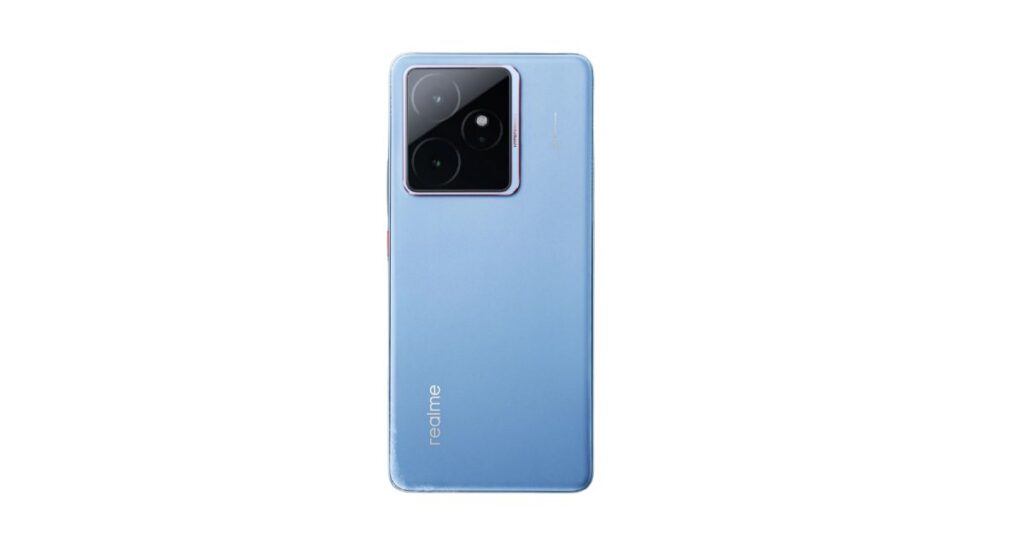 Realme GT 7 features
backview with triple camera