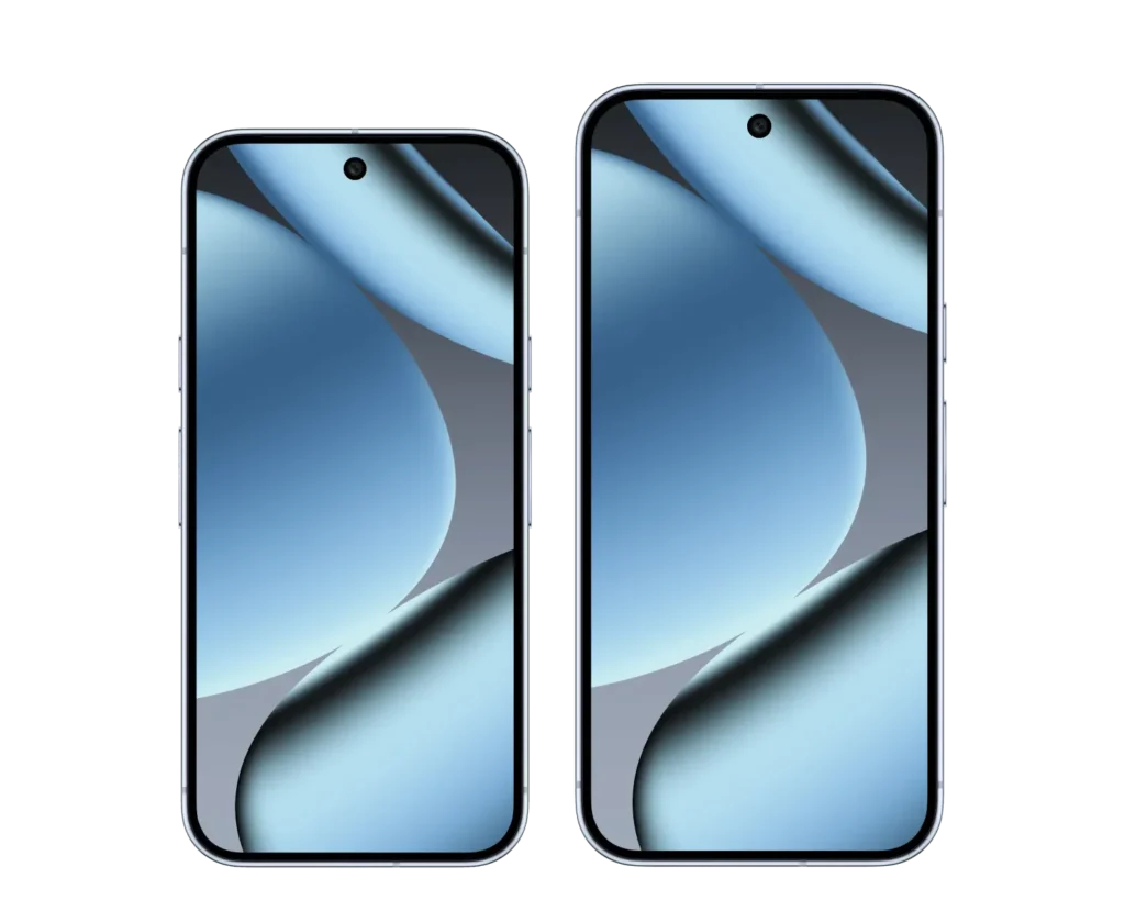 Google Pixel 10 Pro vs Pixel 10 front view
