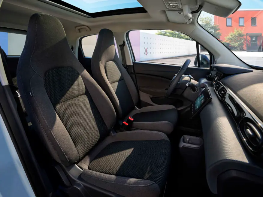 Interior Image
Leapmotor T03 India Launch interior with premium dashboard, touchscreen infotainment, and comfortable seating