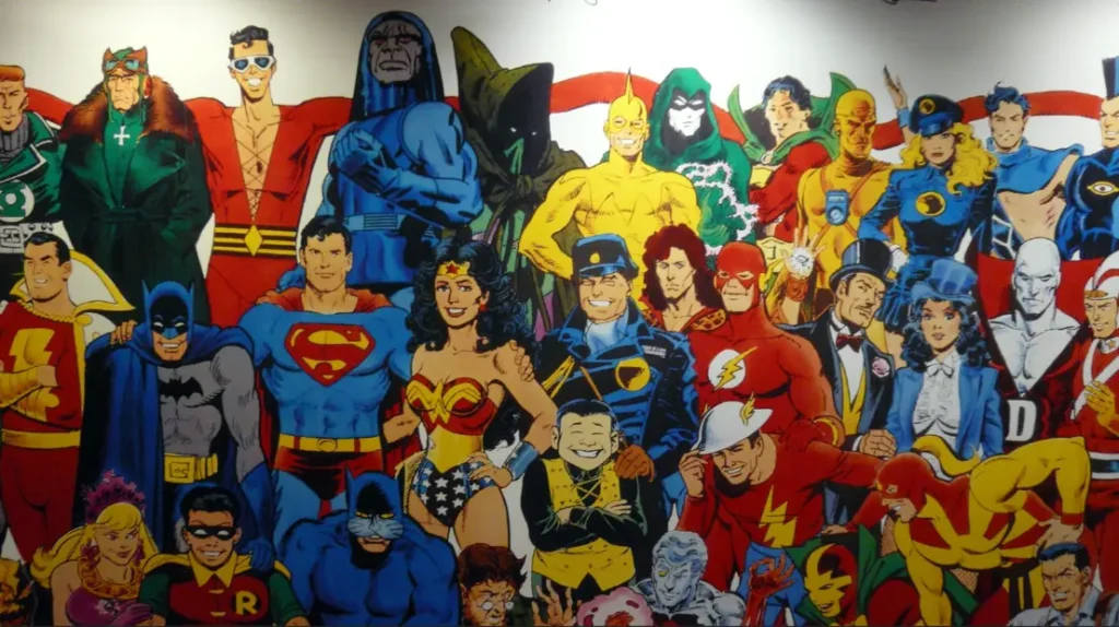 All DC animated characters assemble DC Animated Movies Where to Watch